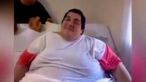 Morbidly obese 54-stone woman pleads for help to save her life