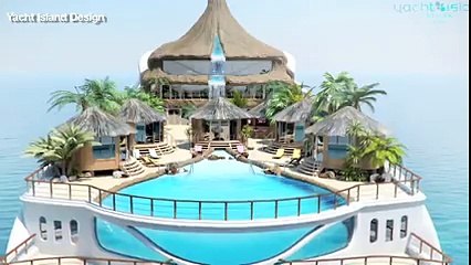 Tropical Island Luxury Yacht