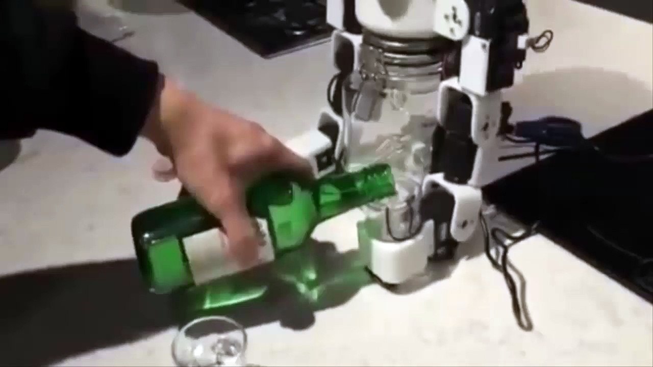 Scientist invents 'drunk robot' as the ideal companion for lonely drinkers