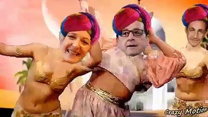François Hollande vs Marine le Pen vs Nicolas Sarkosy sur la danse orientale