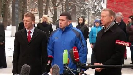 Next Space Station Crew Heads to Launch Site