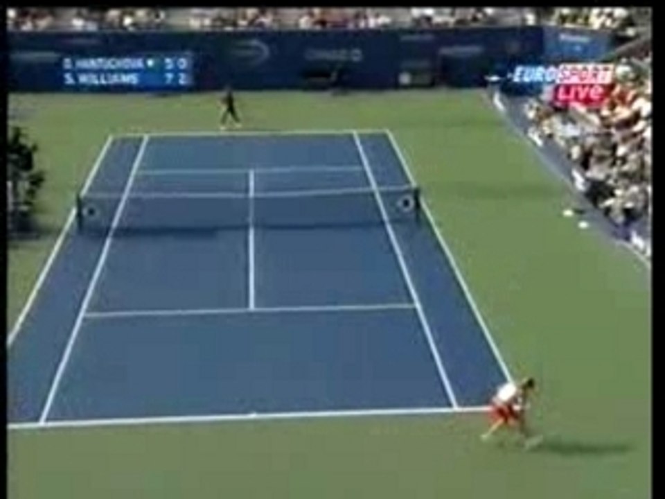 Highlightes Serena Williams vs. Daniela Hantuchova