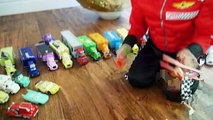 GIANT EGG SURPRISE Opening 100+ Disney Cars Super Giant Golden Surprise Egg Lightning McQueen Videos