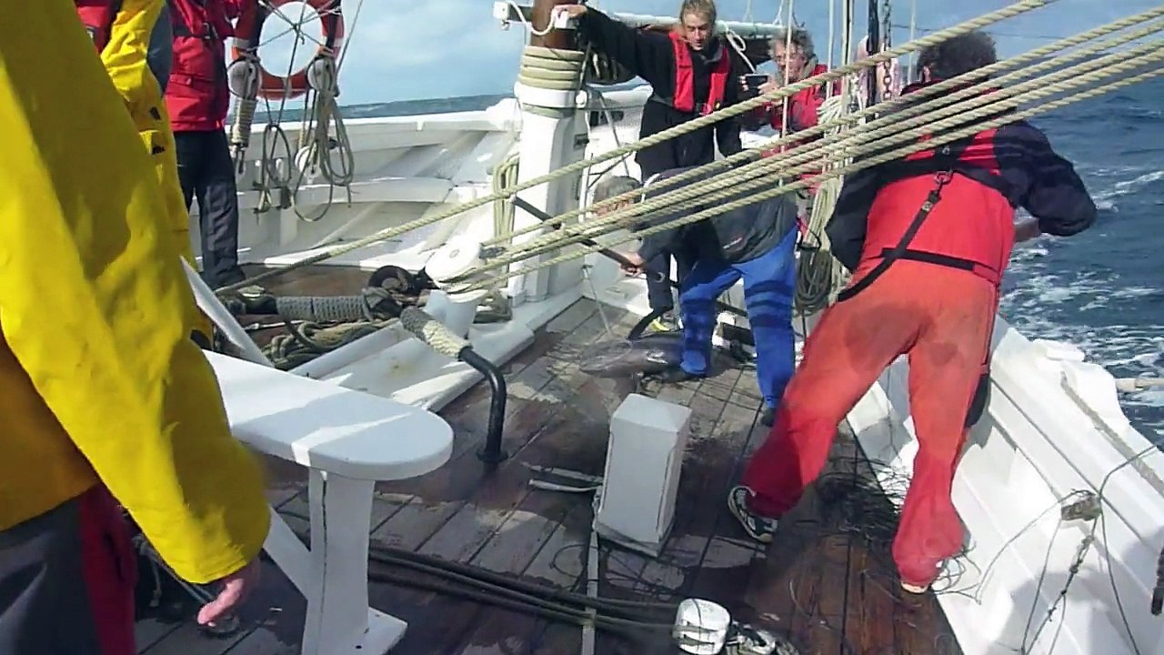 Cap au large avec Biche, première marée au thon sept 2015