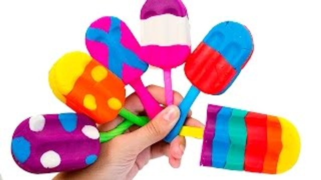 Play Doh Ice Creams Playdough Popsicles Rainbow Play Doh Scoops n Treats Play Food Videos