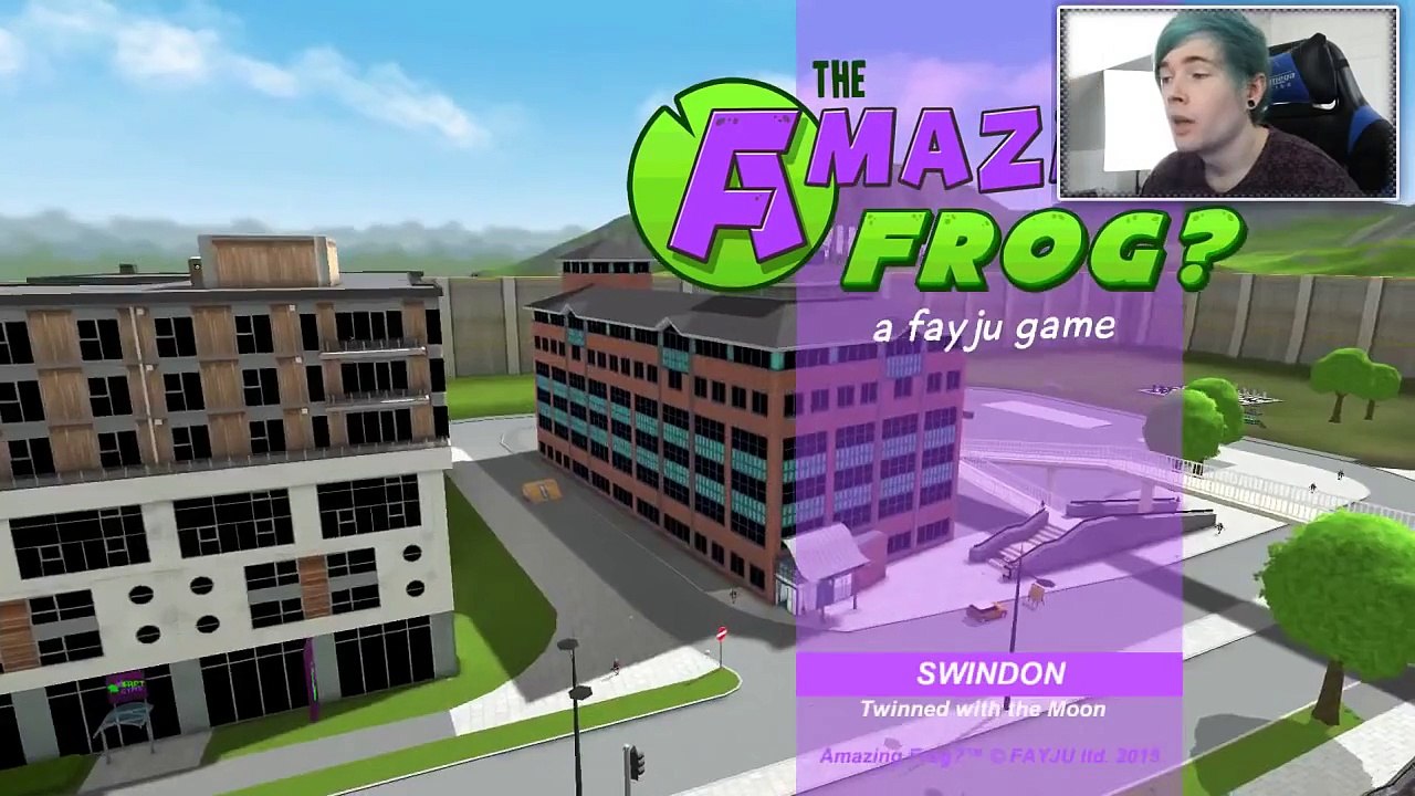 TheDiamondMinecart The Amazing Frog DanTDM ADVENTURES OF PRINCESS FROG!!