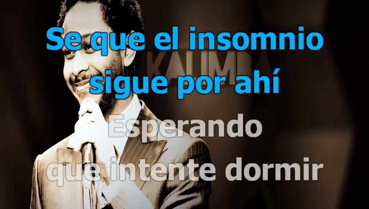 kalimba - tocando fondo - karaoke letra