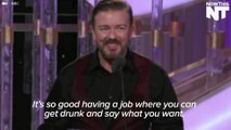 Ricky Gervais Is Coming Back To The Golden Globes