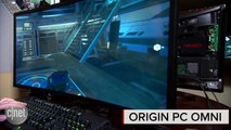 The Origin PC Omni wraps you in high end PC gaming