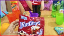 Что будет, если сделать мороженое из Coca Cola, Sprite, Fanta POPSICLES - ice lolly block pop