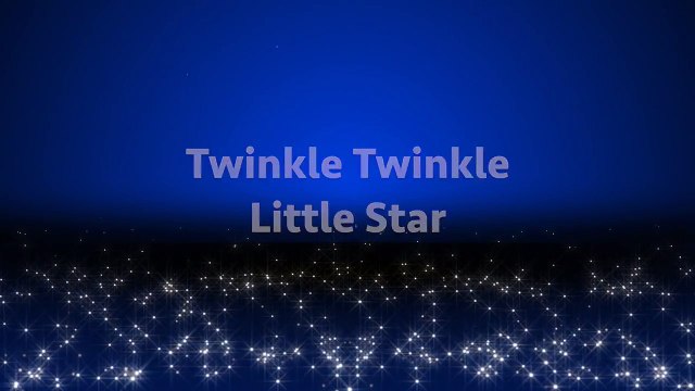 Twinkle Twinkle Little Star Song 2015 putting baby to sleep