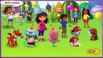 Kids Games Dora the Explorer Nick Jr Puppies Bubble Guppies Party Racer! Full Game Episode 2015