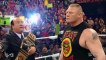 WWE RAW, Brock Lesnar called out Seth Rollins, The Authority harshes on John Cena, Jan , 2016-