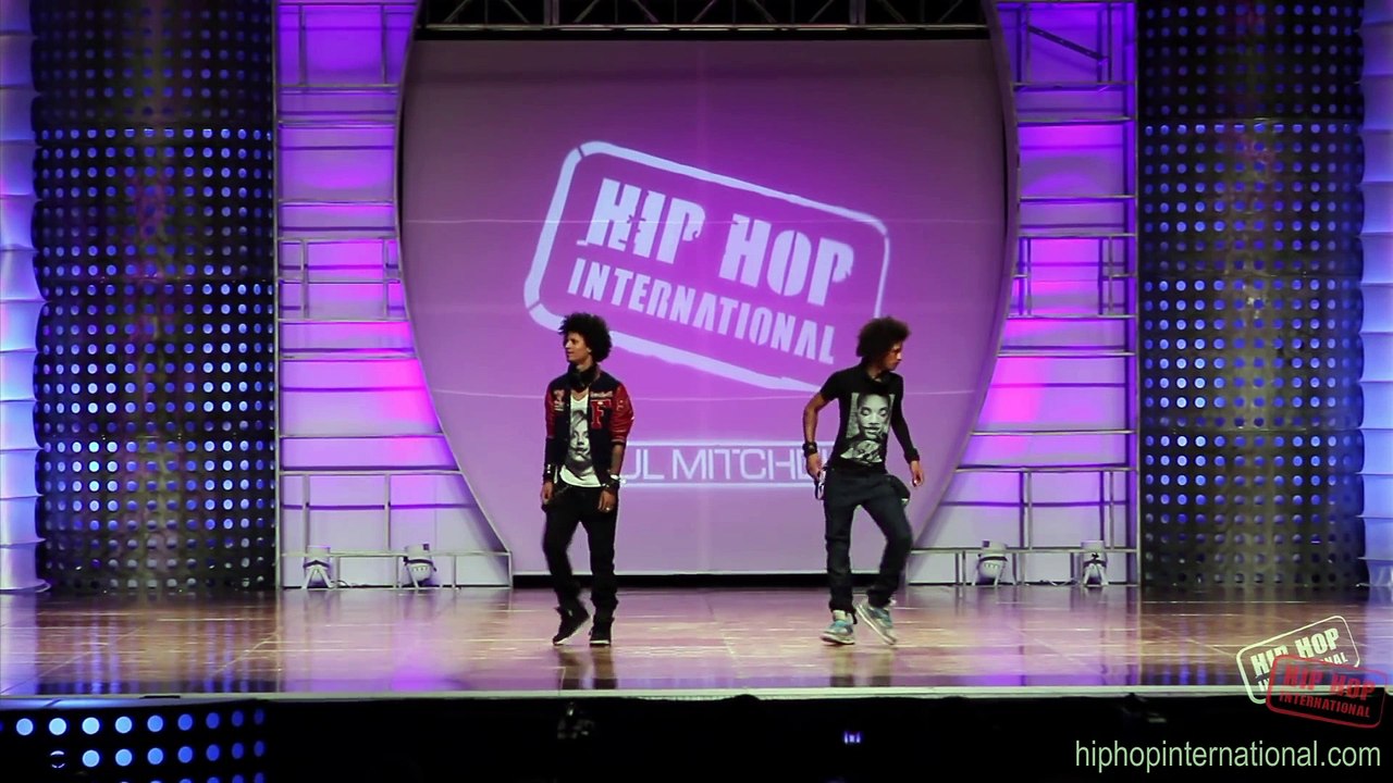 Decouvrez la performance géniale des twins lors des world hip hop danse