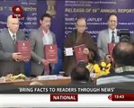 I&B Minister releases annual report on print media