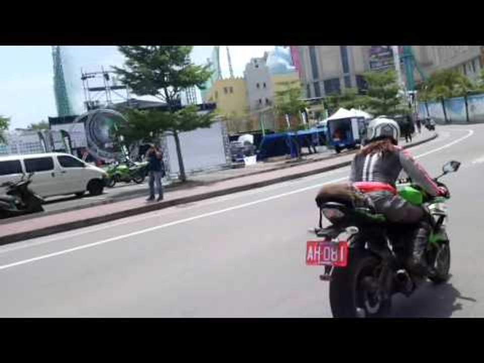 Kawasaki Rally with M13!!!  (Funny Video)
