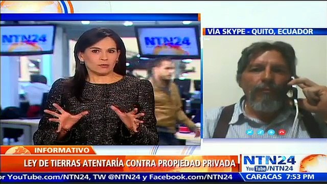 Reformas agrarias en América Latina consolidan pobreza en sector rural: experto a NTN24 sobre Ley de Tierras en Ecuador