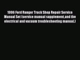 PDF Download 1996 Ford Ranger Truck Shop Repair Service Manual Set (service manual supplementand