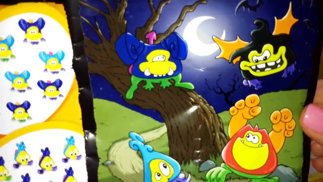 Распаковка киндер сюрприз макси Монстры-микс хэллоуин (Mix & Match Monster Halloween)