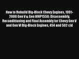 PDF Download How to Rebuild Big-Block Chevy Engines 1991-2000 Gen V & Gen VIHP1550: Disassembly