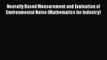 Neurally Based Measurement and Evaluation of Environmental Noise (Mathematics for Industry)