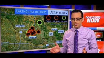 Earthquakes Shake Oklahoma Wednesday 2016