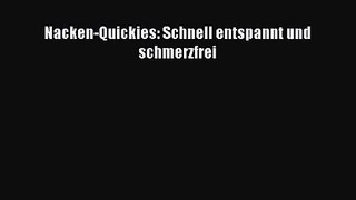 Nacken-Quickies: Schnell entspannt und schmerzfrei Full Online