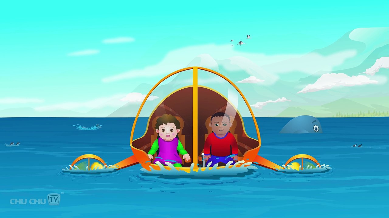 Blue Whale Nursery Rhyme ¦ ChuChuTV Sea World ¦ Animal Songs & Nursery Rhymes For Children