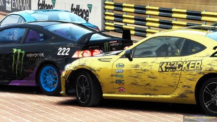 GRID Autosport - #07a S1 R4 Dubai Gulf approach, Subaru BRZ, race G&2R