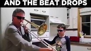 When Mama Isn't Home and You Want to Drop the Beat