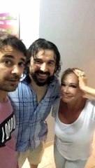 Selfideo 2 de Pedro con Ergun y Solita