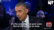 Obama: Sandy Hook Was Only Time I've Seen Secret Service Cry
