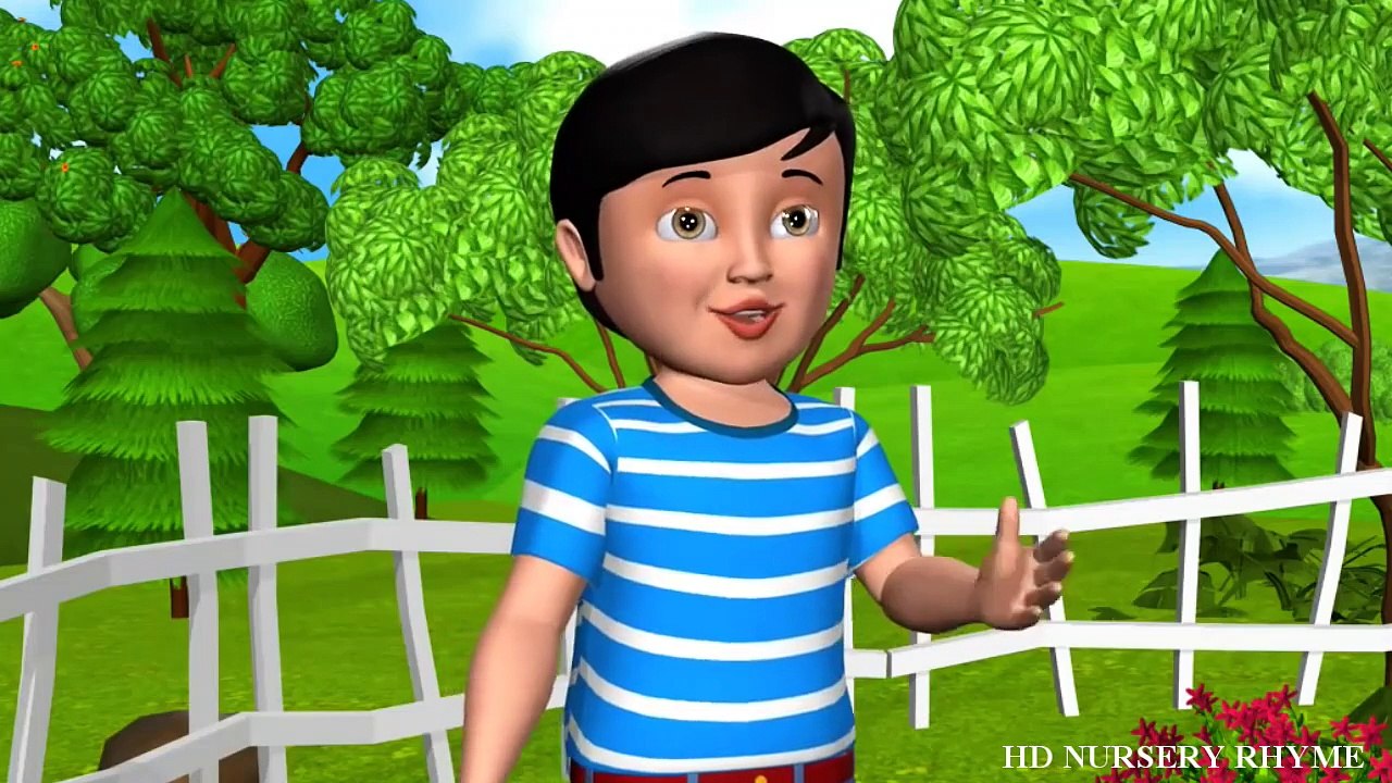 Baba Black Sheep | 3D Nursery Rhymes | English Nursery Rhymes | Nursery Rhymes for Kids