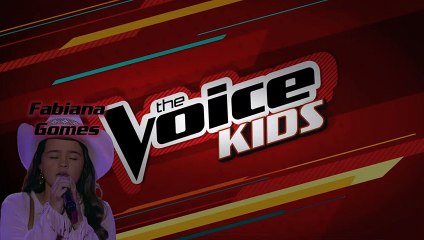 Fabiana Gomes canta " Mudando de Assunto " nas Audições The Voice Brasil Kids 2016
