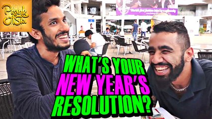 What's Your New Year's Resolution? | Prank Asia