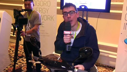 CES 2016 : Gogoro, le scooter électrique à batterie interchangeable