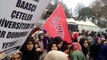 Üniversiteli Müslüman Gençler Beyazıt Meydanında Eylem Yaptı