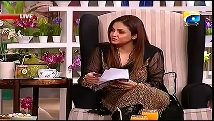 What Happened During Nadia Khan Live Show With Sheikh Rasheed