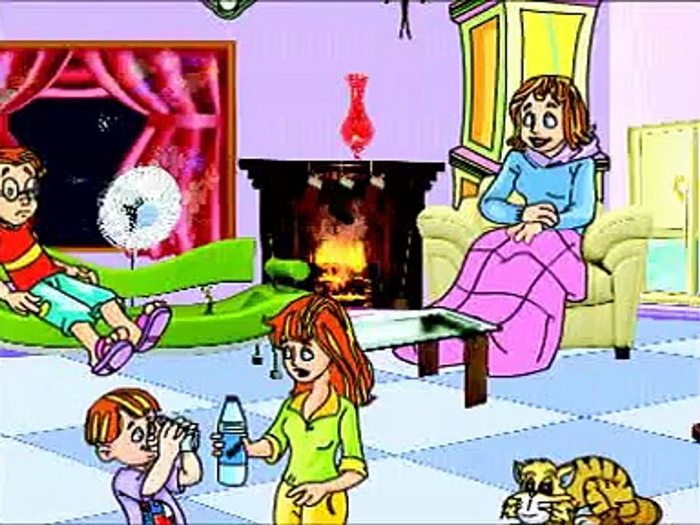Living Room for Kids - About Living Room Animated Kids Education Nursery Rhymes