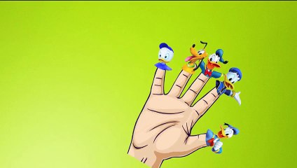 Finger Family Children Nursery Rhymes Mickey Mouse Donald Duck Cartoons | Tom & Jerry Fing