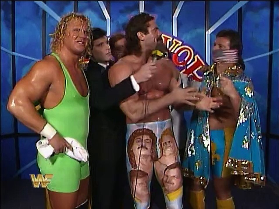 WWF Survivor Series 1989 - Team Rude Interview