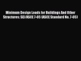 [PDF Download] Minimum Design Loads for Buildings And Other Structures: SEI/ASCE 7-05 (ASCE