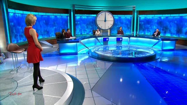 COUNTDOWN Channel 4 10 Feb 2014: :RACHEL RILEY Red Dress Goddess