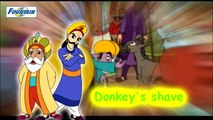 Akbar and Birbal Donkeys shave 19