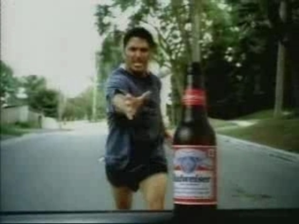 Budweiser ad - I need to run