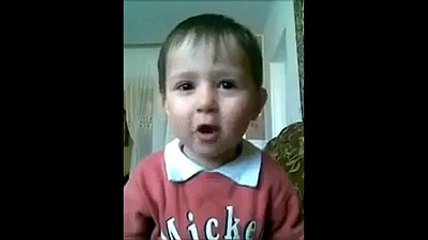 Cute Kid Reciting Namaz Amazing