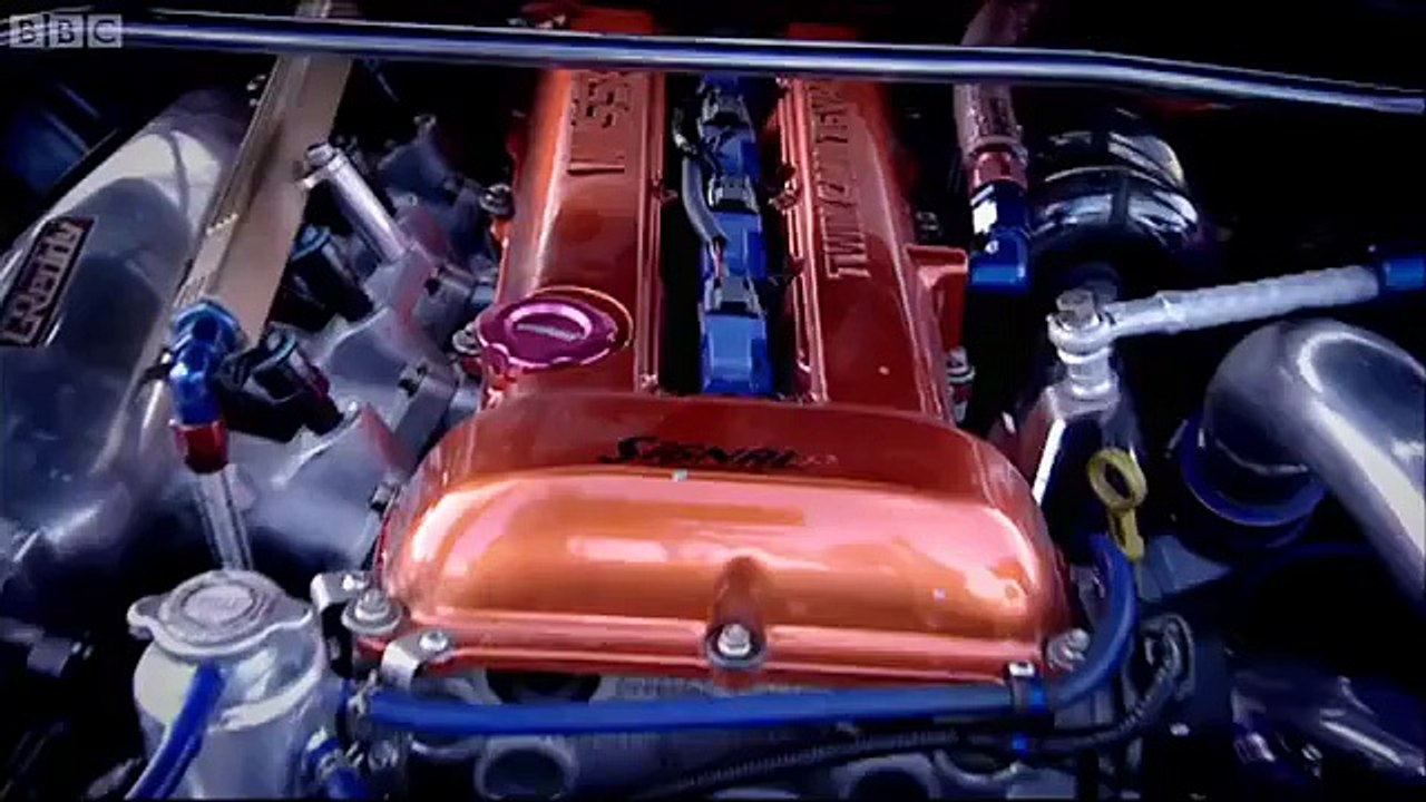 Powerslides with the D1 Drifters Top Gear Series 6 BBC