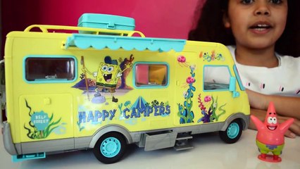 Spongebob Squarepants Camper Van Playset Toy Review | Toys AndMe