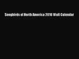 Songbirds of North America 2016 Wall Calendar [Read] Full Ebook