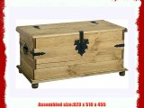 MEXICAN STYLE PINE OTTOMAN TOY BOX BLANKET BOX STORAGE BOX FROM CENTURION PINE